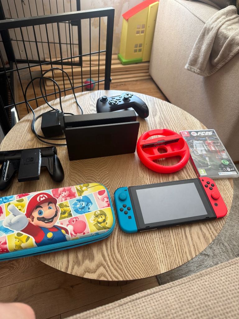 Nintendo Switch Bundle – Console, Controllers, Games & Accessories