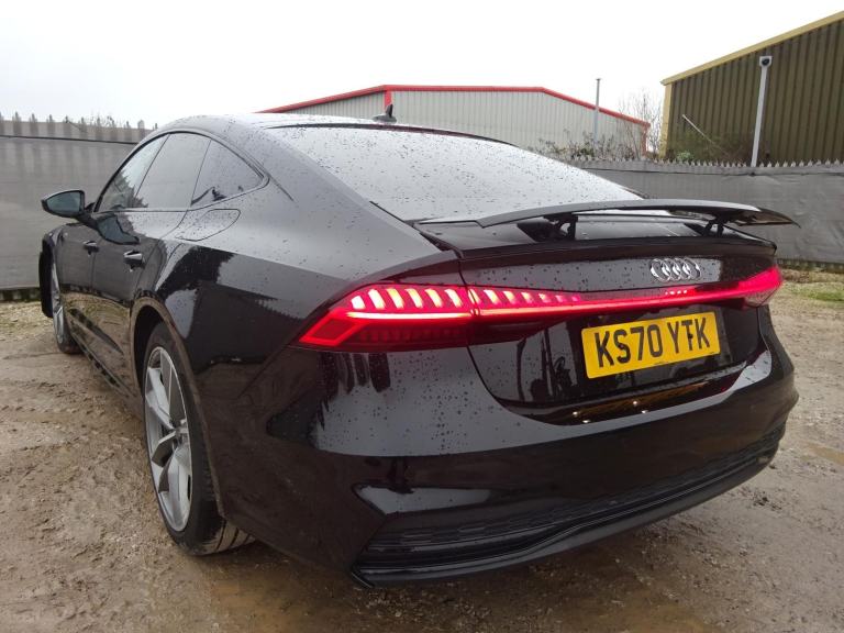 2020 70 REG AUDI A7 BLACK EDITION 50 TFSI E QUATTRO HYBRID AUTO DAMAGED SALVAGE