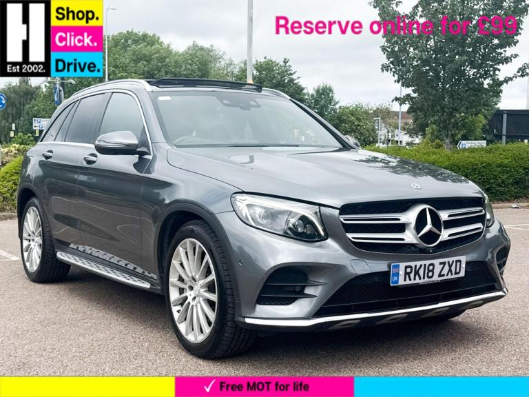 2018 Mercedes-Benz GLC 3.0 GLC350d V6 AMG Line (Premium Plus) SUV 5dr Diesel G-Tronic 4MATIC Euro...
