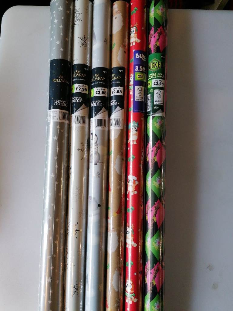 Christmas wrapping paper 