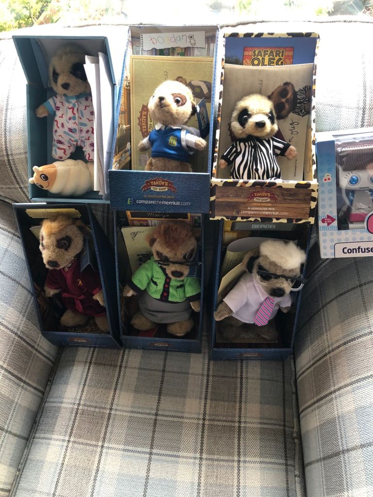 Meerkats soft toys 