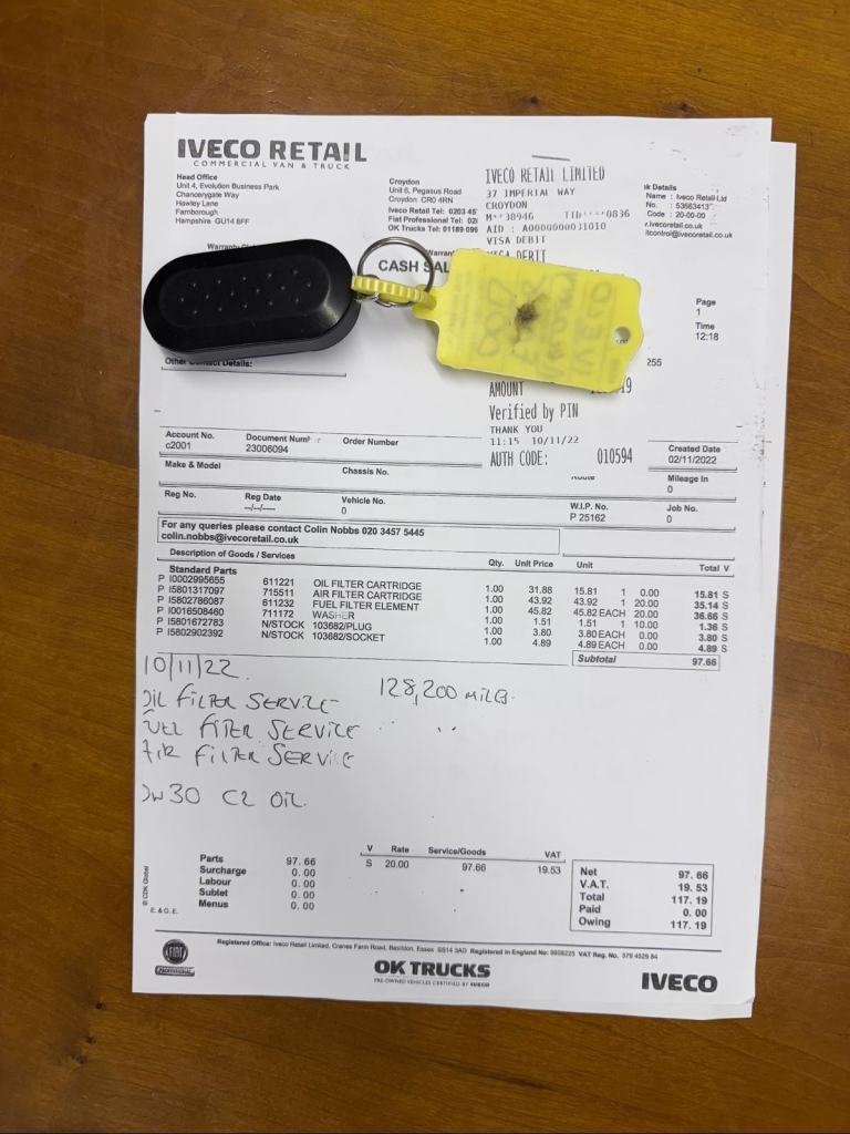 2018 68 Iveco Daily Recovery Truck. 52-180. Sleeper. AC. Winch. Ali bed. RearAir