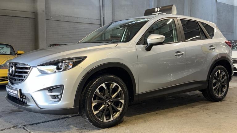 MAZDA CX-5 2.2 SKYACTIV-D Sport Nav Diesel Silver 5dr LOWTAX+13