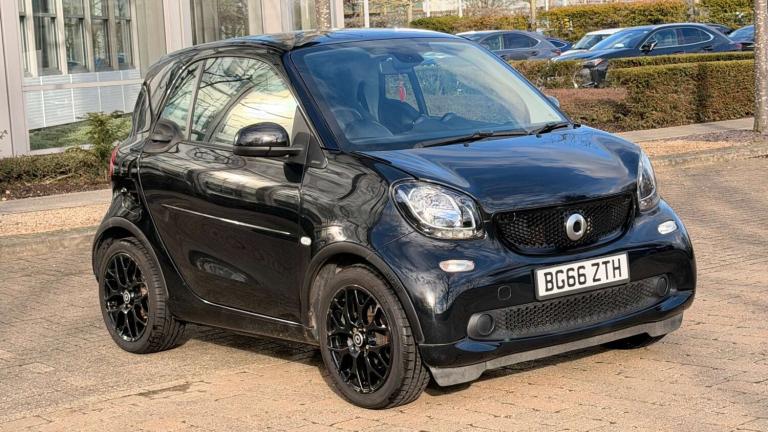 2016 smart fortwo 1.0 Black Edition 2dr Auto COUPE PETROL Automatic