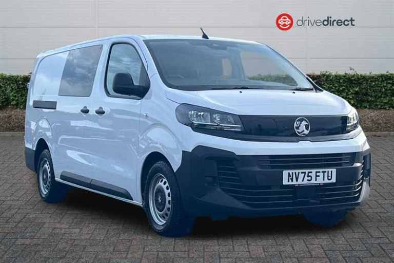 2025 Vauxhall Vivaro 2.0 Turbo D Prime XL Crew Van Double Cab 6dr Diesel Manual LWB Euro 6 (145  ...