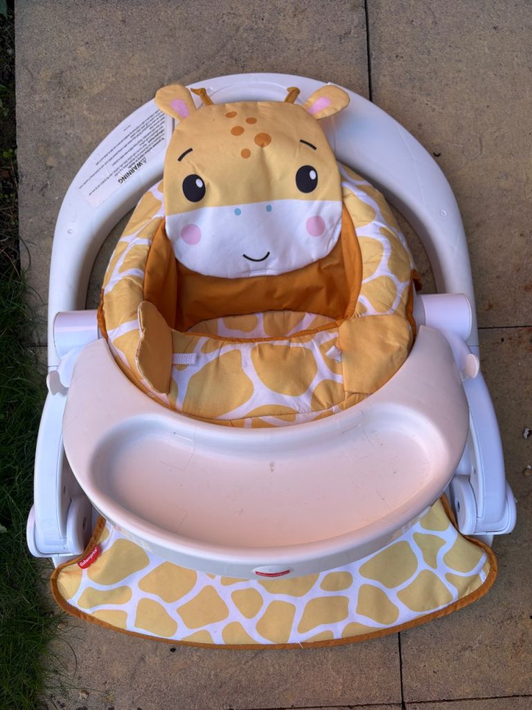 Fisher-Price Giraffe Sit-Me-Up Floor Seat – Good Condition