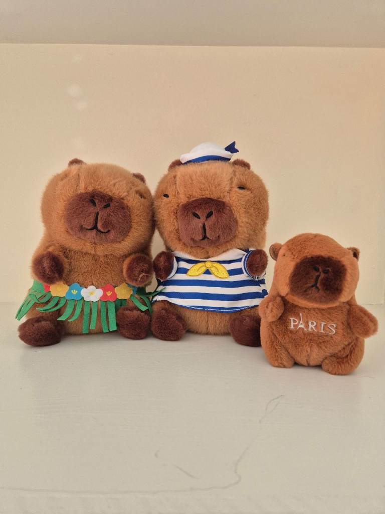 FREE Cute Capybara Plush Toy Collection
