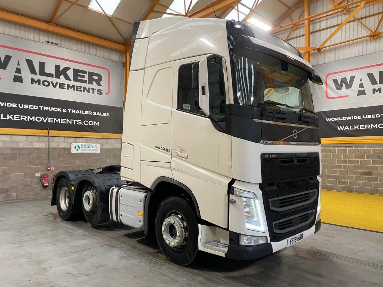 VOLVO FH 500 *EURO 6* GLOBETROTTER 6X2 TRACTOR UNIT - 2018 - YS18 HBB