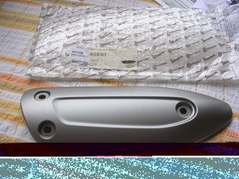 847308 Exhaust Cover Genuine - GILERA RUNNER 180 VXR 4T & GILERA NEXUS 125