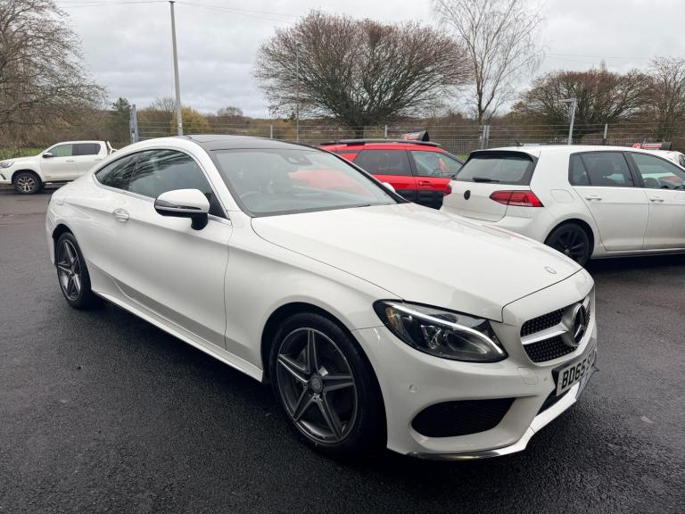  Mercedes-Benz C Class 2.0 C200 AMG Line (Premium Plus) 7G-Tronic+ Euro 6 (s/s) 2dr Petrol Automatic