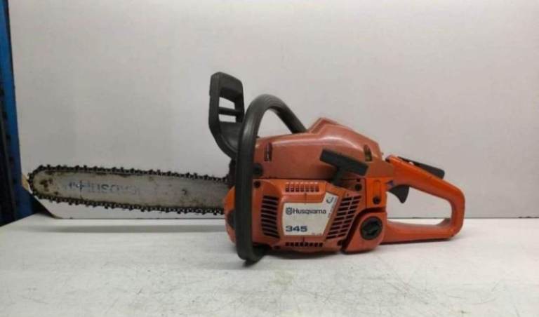 HUSQVARNA 345 PETROL CHAINSAW  USED