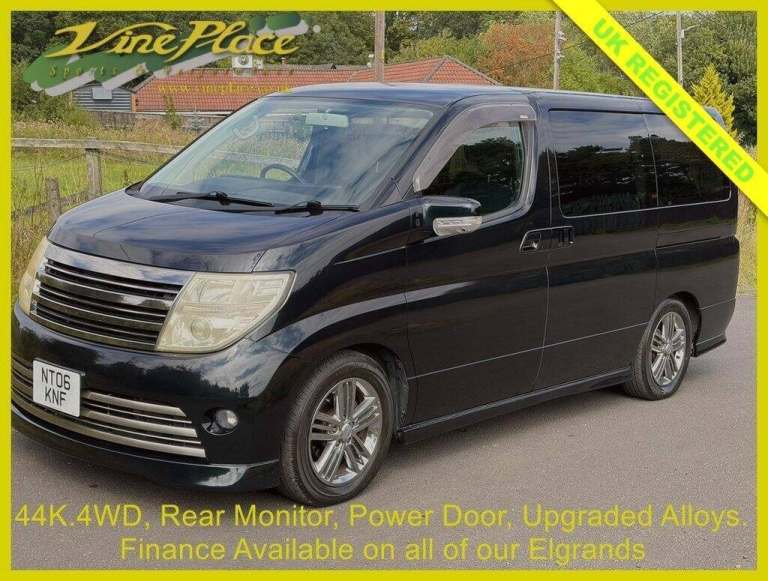 2024 Nissan Elgrand 2.5 4WD Rider S, Auto,8 Seats.ULEZ.  MPV PETROL Automatic
