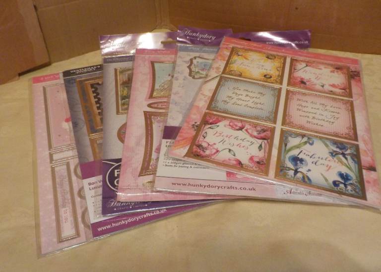 6 Sets of Hunkydory Adorable Scorable Card Making Kits (#2)