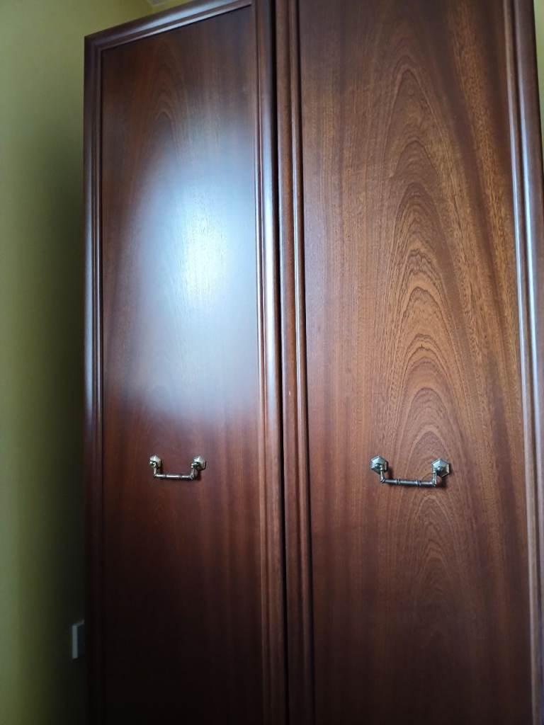 Wooden Wardrobe with Two Doors – Execellent Condition
