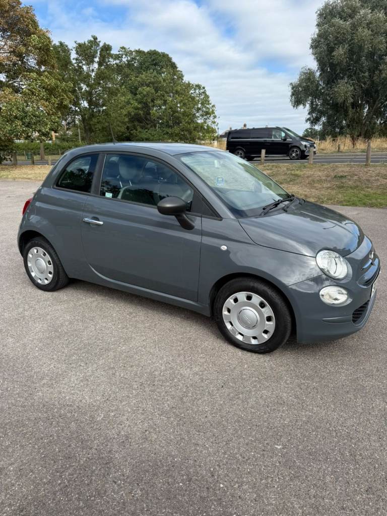 fiat 500 1.2 pop in grey 2019, low miles 42k 2 previous owners just had full service 