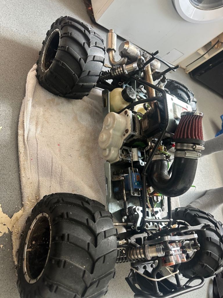 Petrol engine remote control car