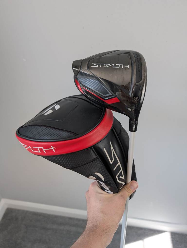 Taylormade Stealth Driver 9 Degree Stiff Flex 60g Shaft Aldila (-0.5 Shorter)