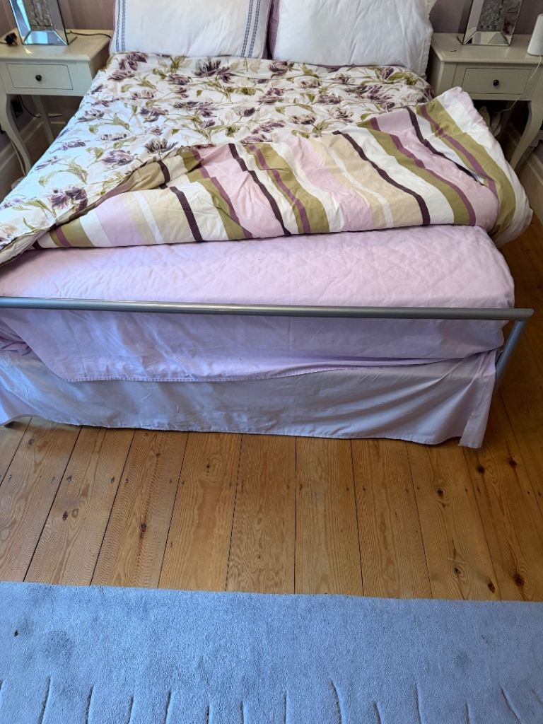 IKEA study double bed and mattress 