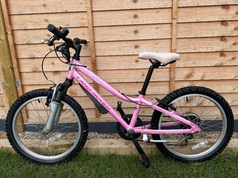 Land Rover Kids Bike - Pink, Good Condition