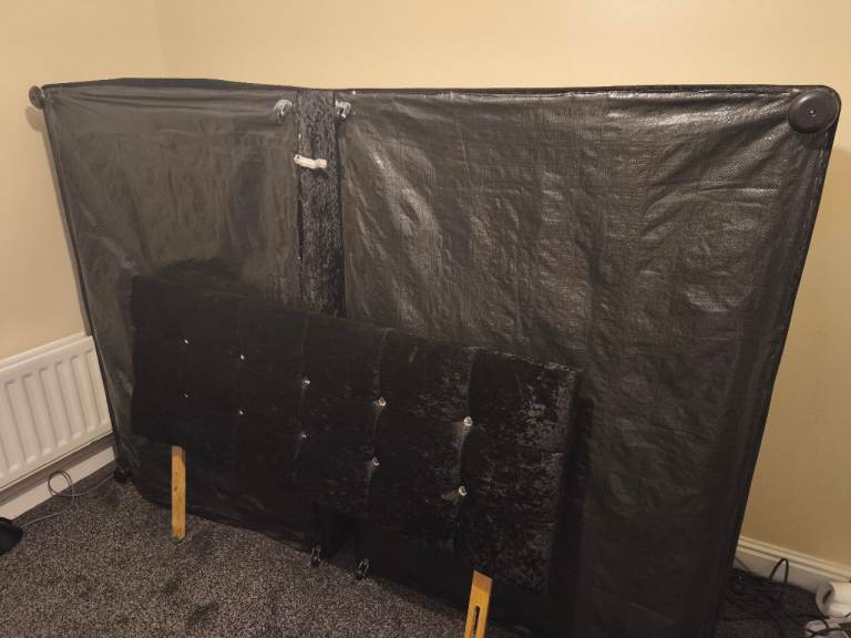 Mattress Base + Mattress + Backboard