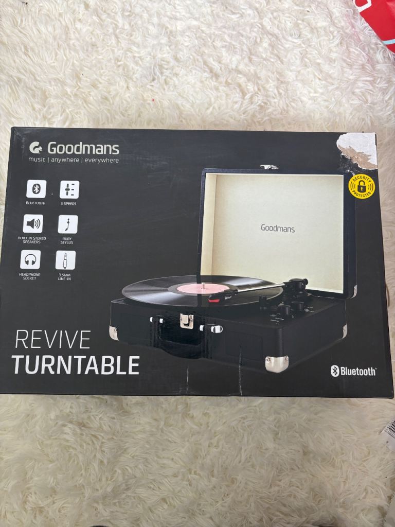 Goodmans REVIVE TURNTABLE 