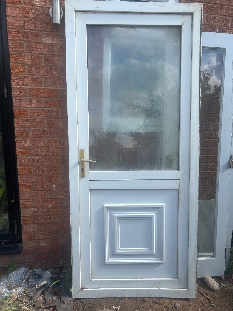 Used UPVC External Door