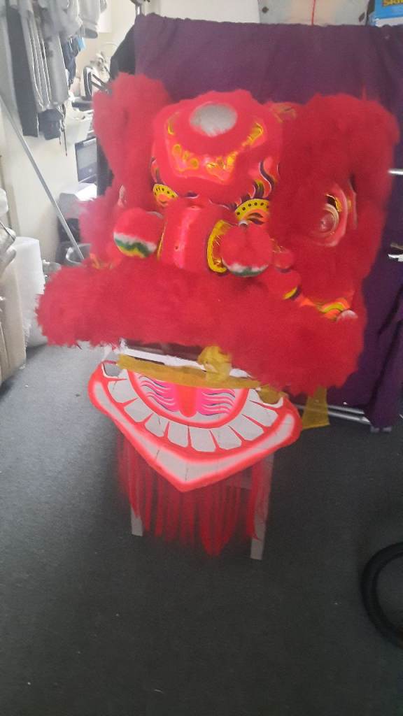 Chinese Lion Dance Costume. 