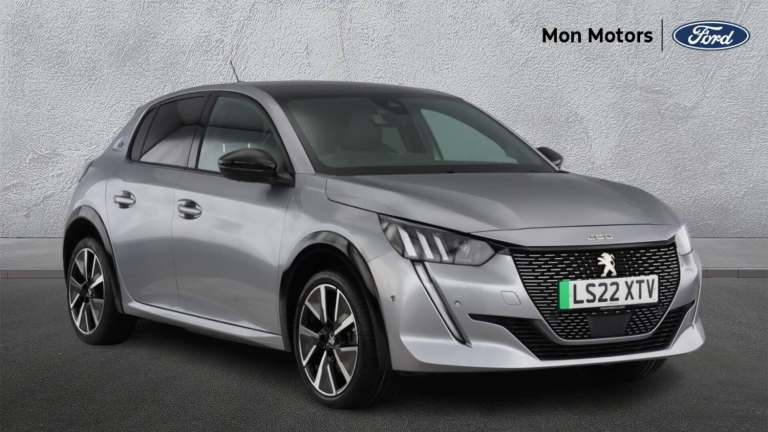 2022 Peugeot E-208 50kWh GT Auto 5-door (7kW Charger) Hatchback Electric Automatic