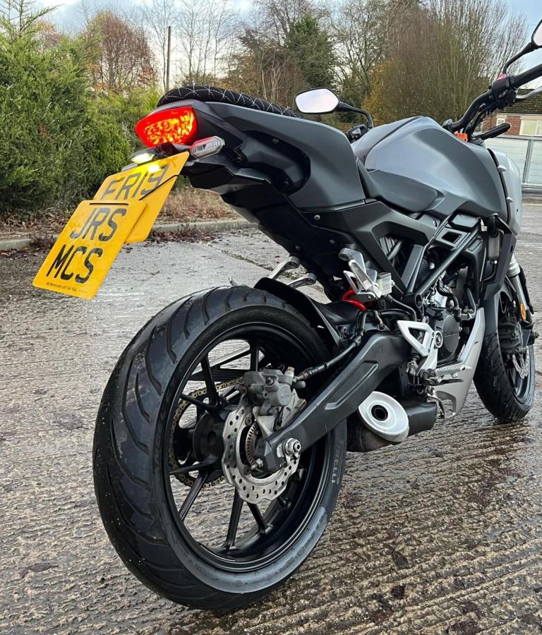 2019 19 HONDA CB125R NAKED CBF 125 NA-J CB 125 R GREYNEW MOTHPI CLEAR LEARNER