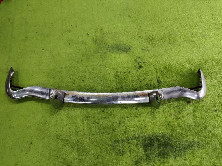 MGB Chrome Rear Bumper with Over Riders