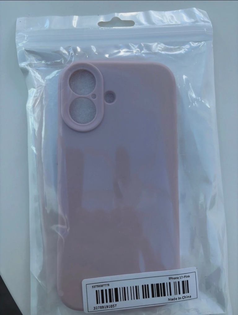 Case for iPhone 17 new unused still in wrapping pink