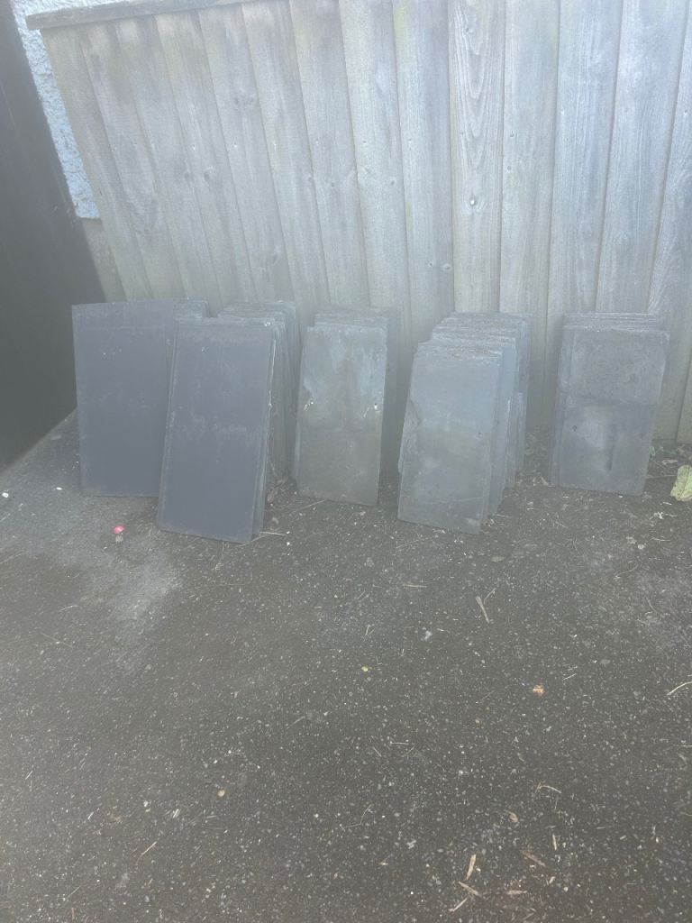 250 9” roofing slates.