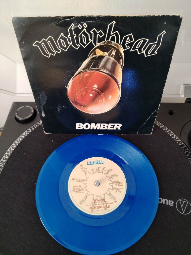 Motörhead bomber blue vinyl