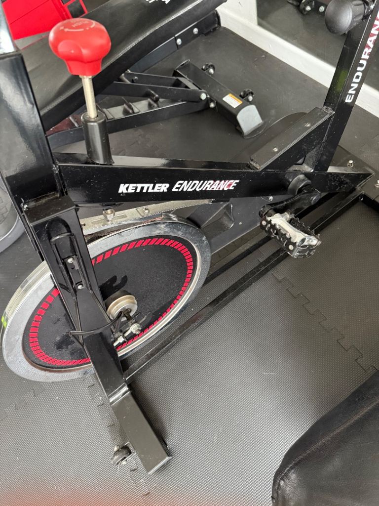 Gym equipment squat rack bench & plates 