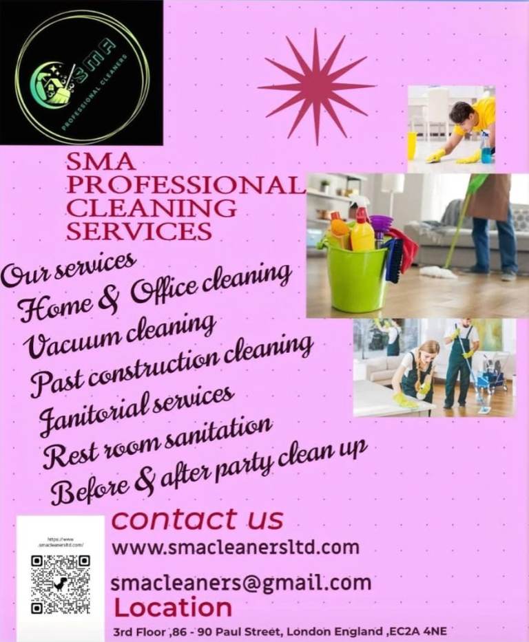 image for SMA CLEANERS LTD | ALL LONDON 