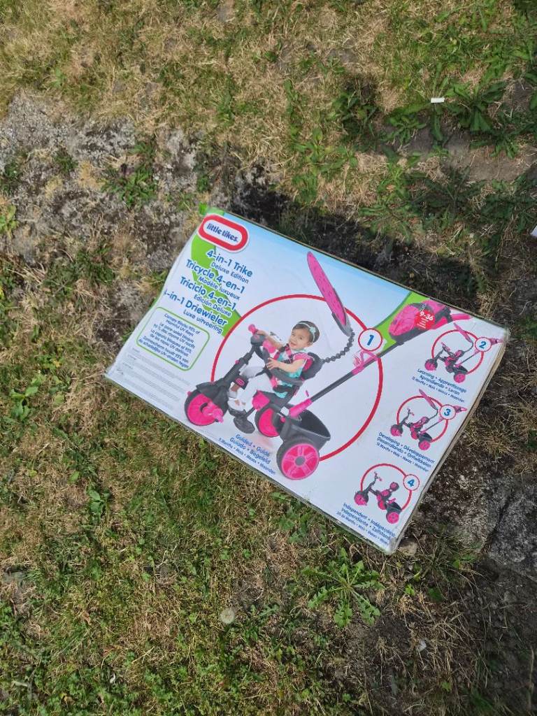 New Little Tikes 4-in-1 Trike – Still Boxed