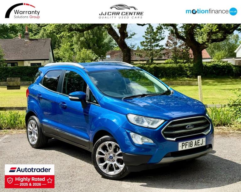 2018 Ford Ecosport 1.0 EcoBoost 125 Titanium 5dr HATCHBACK PETROL Manual