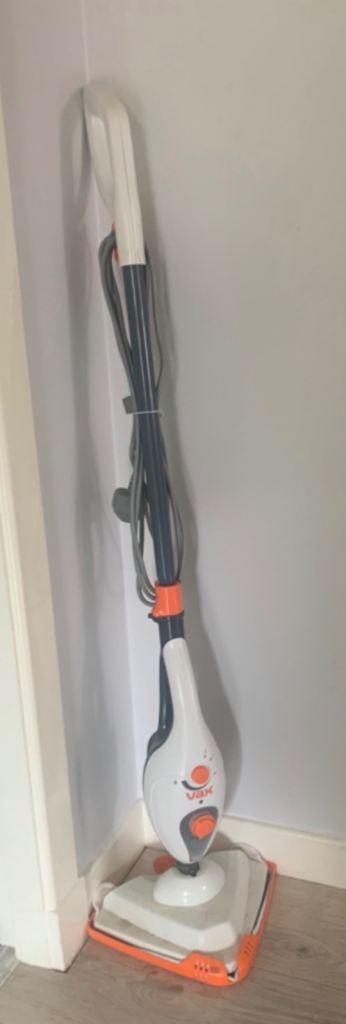 Steam Mop Cleaner - White and Orange 