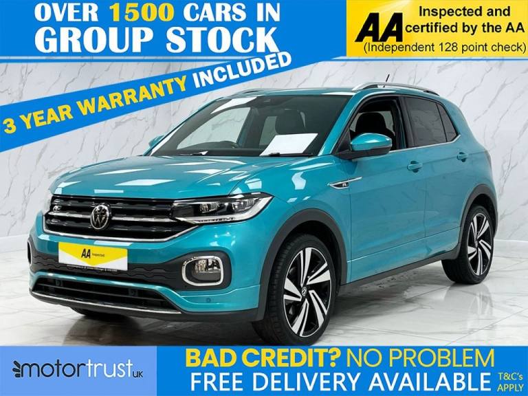 2021 Volkswagen T-Cross 1.0 TSI R-Line SUV 5dr Petrol Manual Euro 6 (s/s) (110 ps) HATCHBACK Petr...