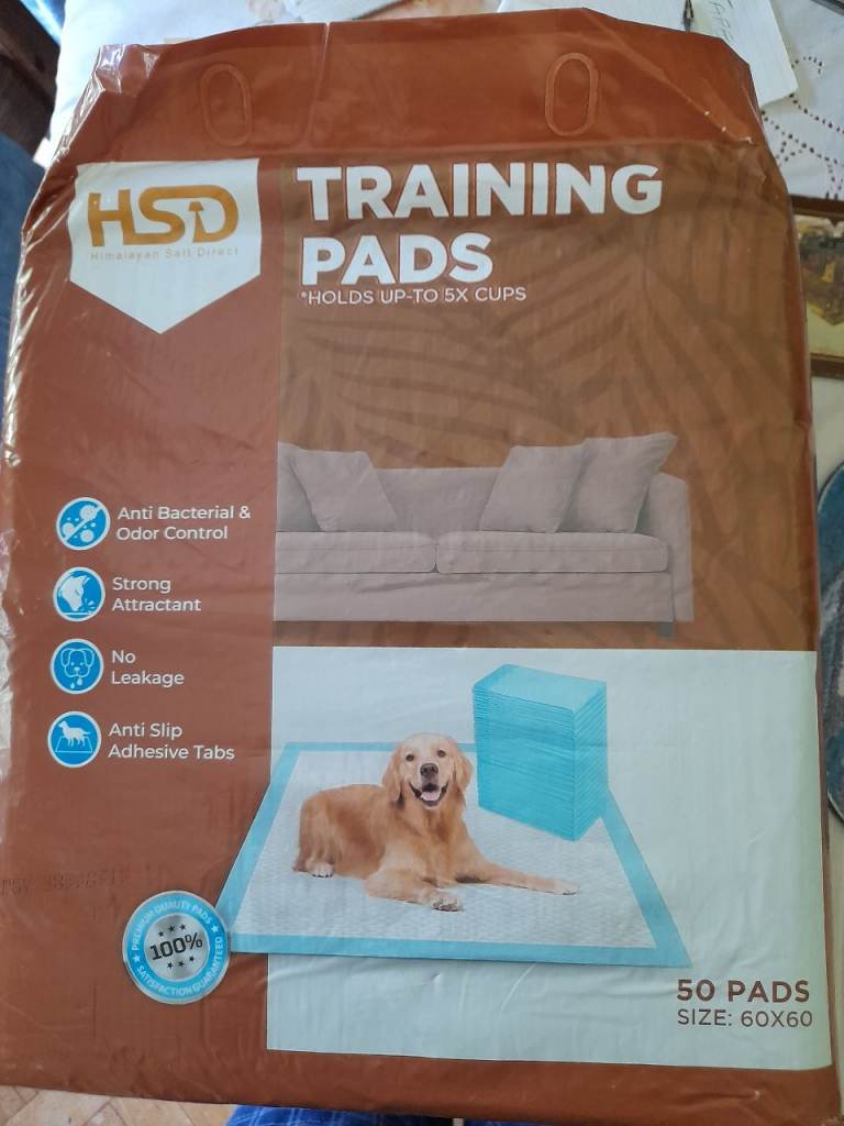 Pack of 50 dog training pads