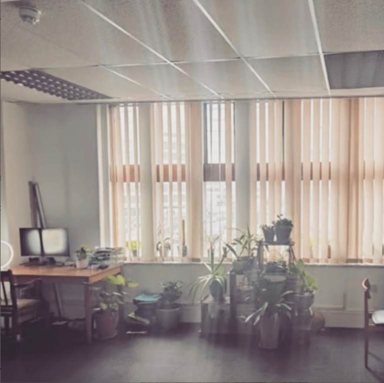 Artist Studio Creative Workspace Workshop Offices Central Plymouth Cultural Quarter £480pcm