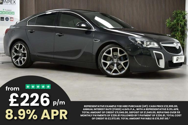 2015 Vauxhall Insignia 2.8T V6 VXR SuperSport 4WD Euro 5 5dr Hatchback Petrol Manual