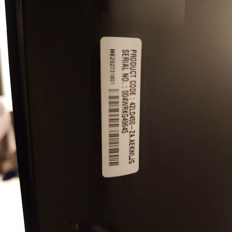 LG 42" 1080p HD LCD Television 42LD450