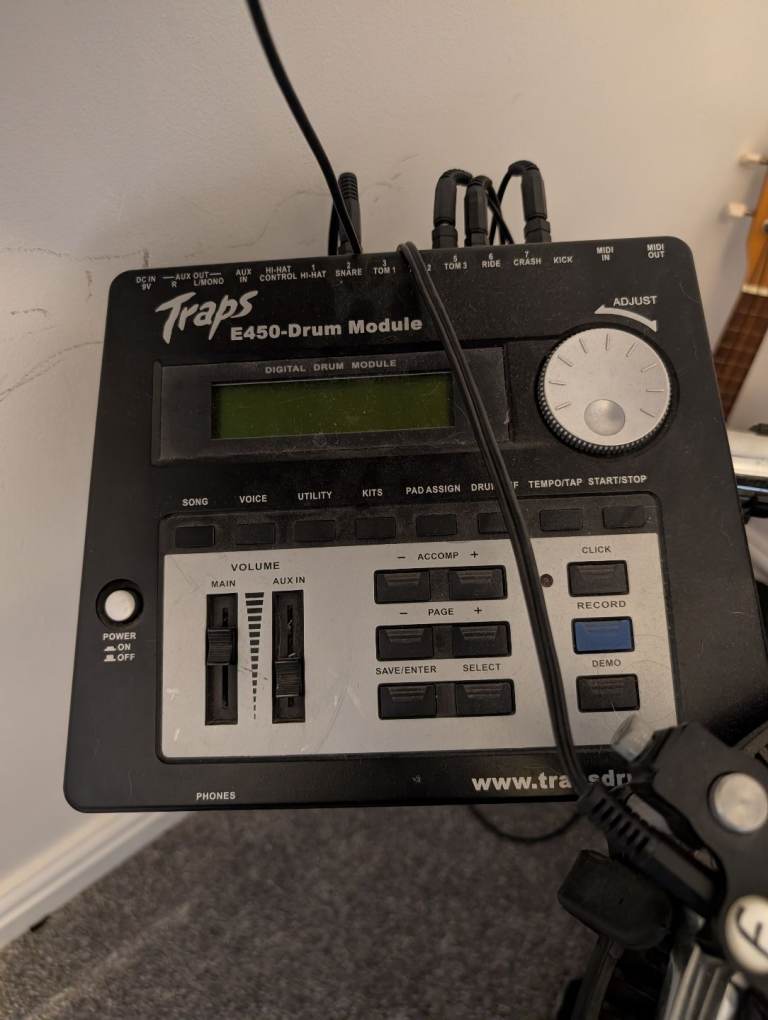 Traps electric drum kit. 