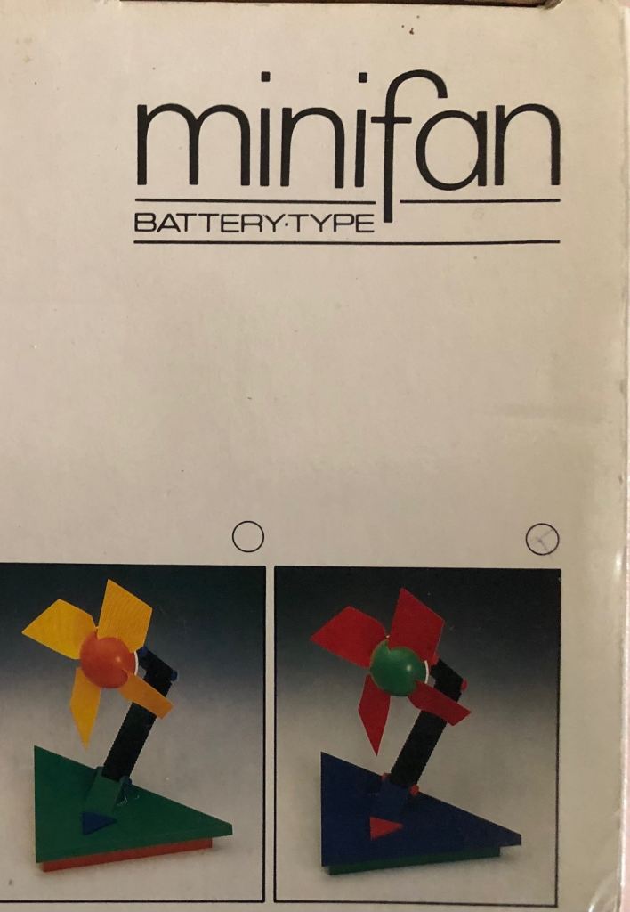 Minifan Battery Type Multicoloured Fan – Brand New, Never Used