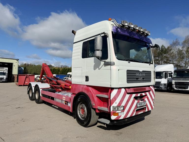 2008 MAN TGA 26 430 6X4 HOOK LOADER 