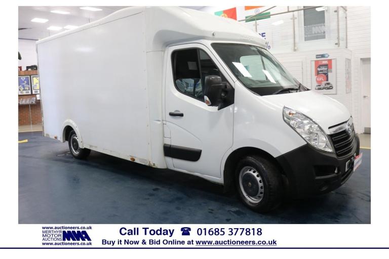 2017 Vauxhall Movano 3500 2.3CDTI 130PS FWD LOW FLOOR LUTON VAN (EURO 6) ----------------------- ...