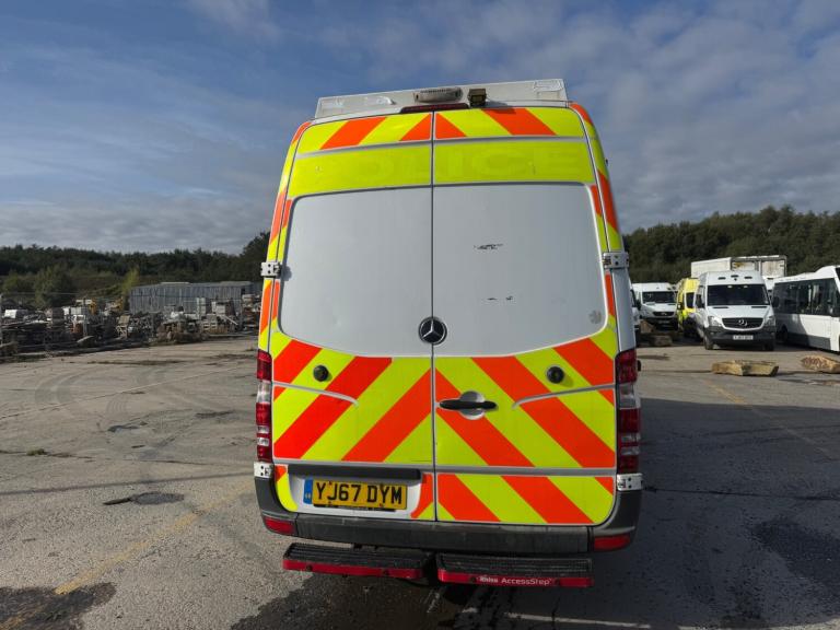 2017/67 MERCEDES SPRINTER 516CDI LWB EX POLICE VAN EURO6 PRICE IS PLUS VAT 