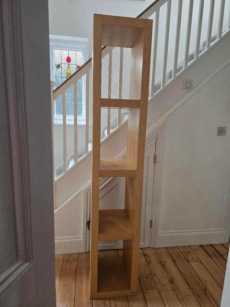 Tall Wooden Ikea Bookcase / Display Unit - Good Condition