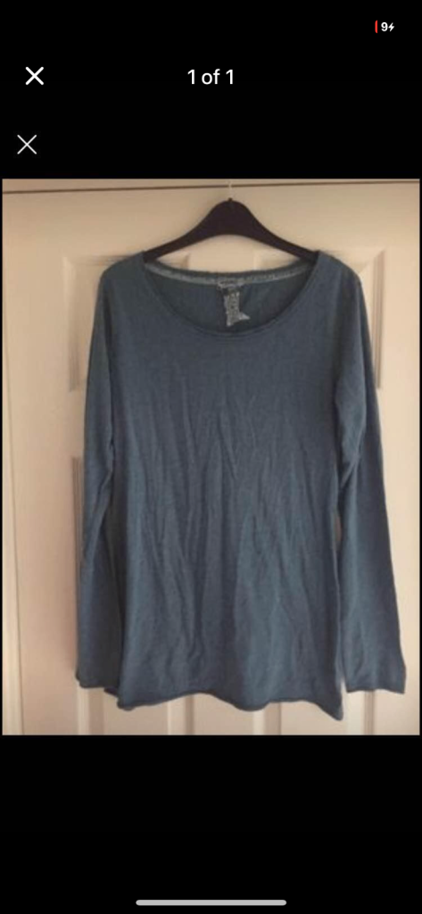 (363) Next green sweatshirt, size 14
